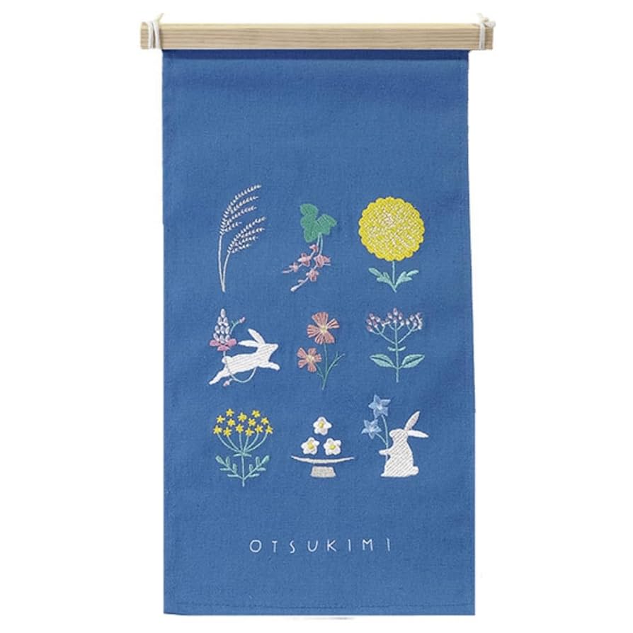 Amazon.co.jp: 秀〆(Hideshime) 季節の刺繍 秋 十五夜 月見